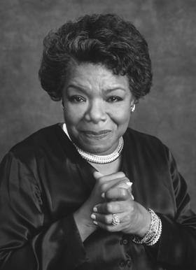 Maya Angelou -Image credit: Aaron Rapoport/Getty Images